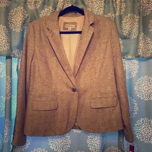Merona Grey Wool Blazer
